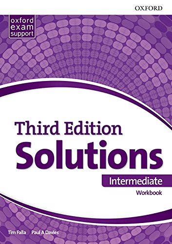 Solutions 3nd Edition Intermediate Workbook (pratybos)
